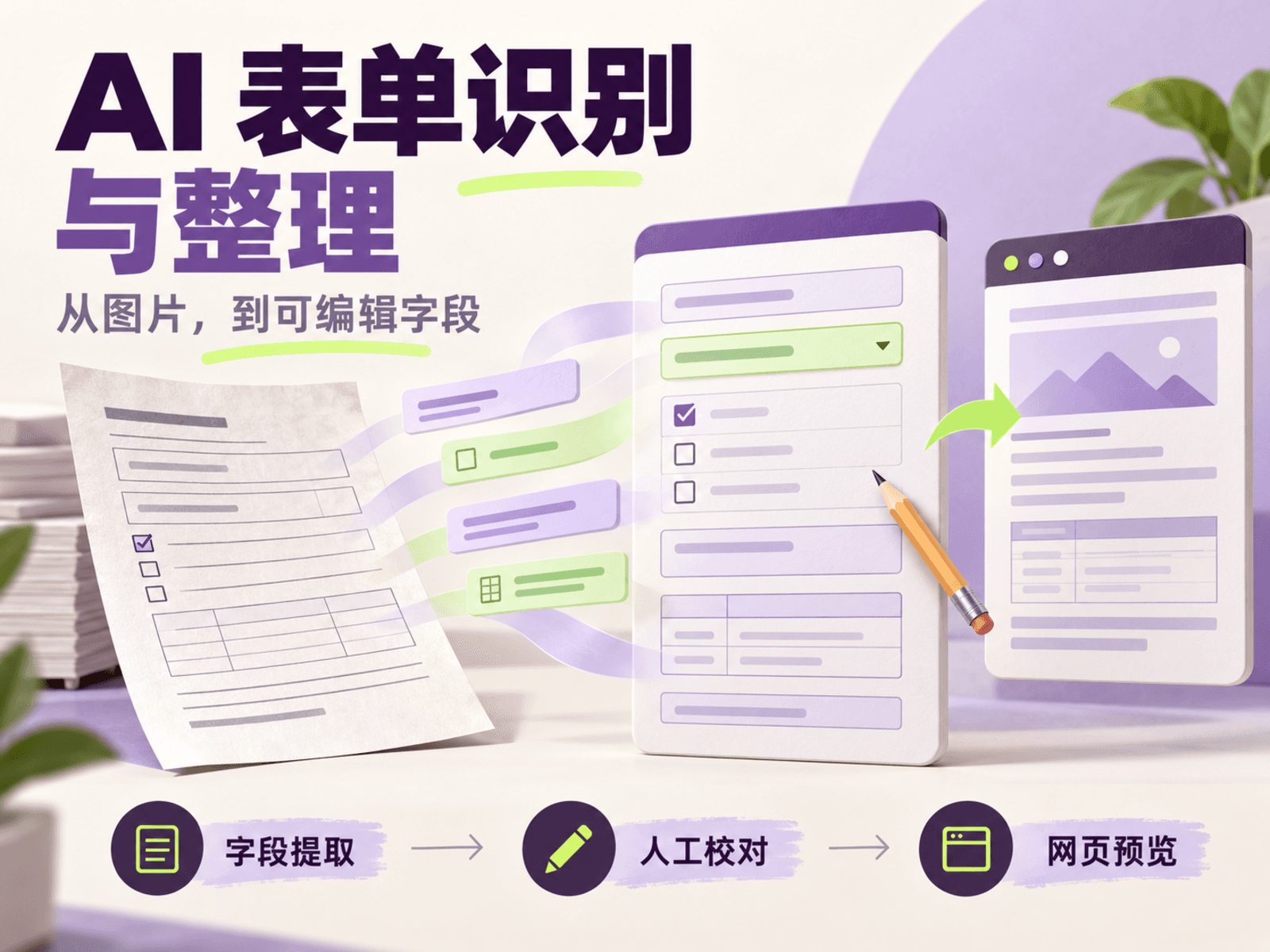 AI 表单识别与整理