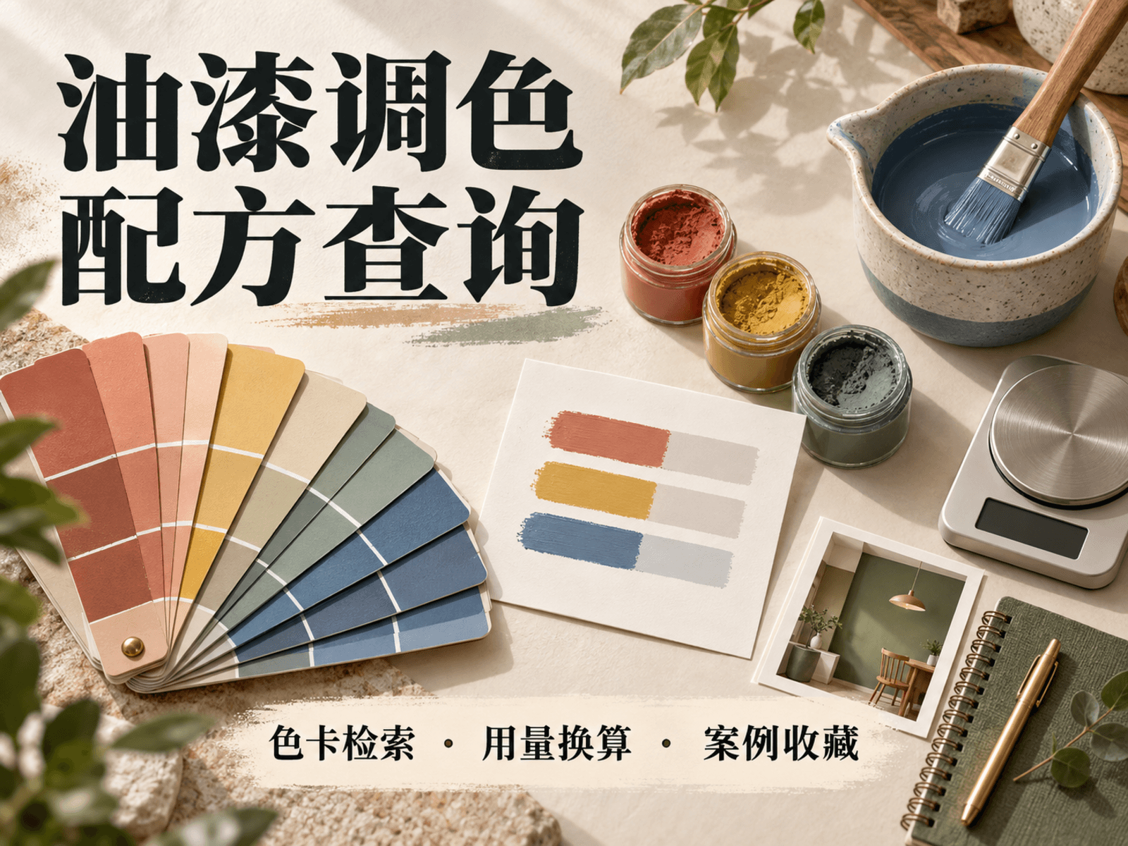 油漆调色配方查询平台