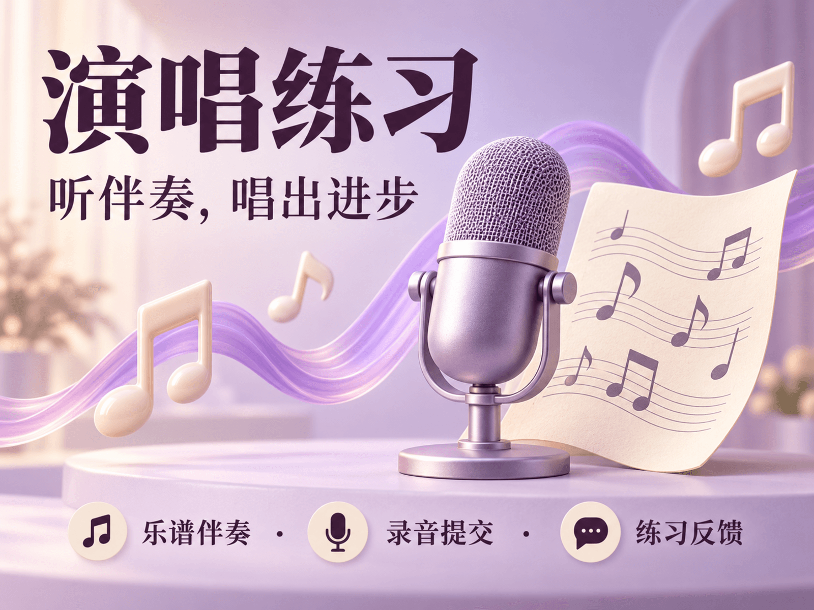 演唱练习与反馈平台