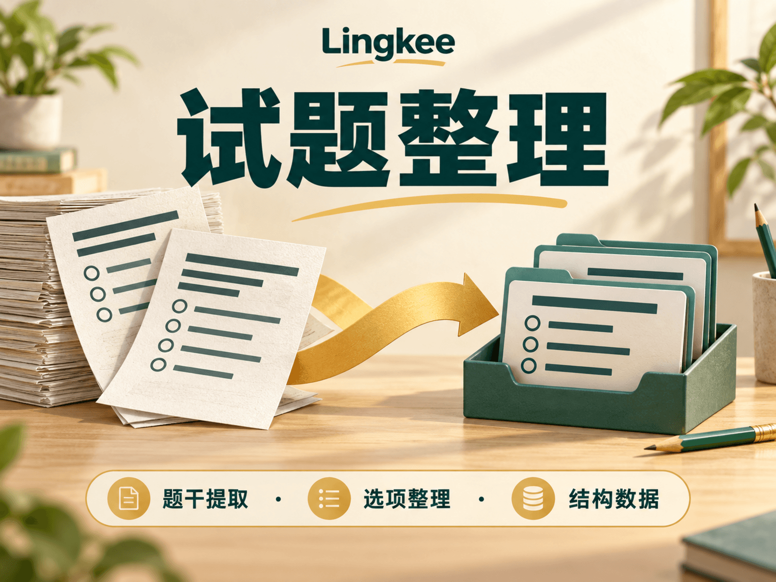 Lingkee 试题整理工具