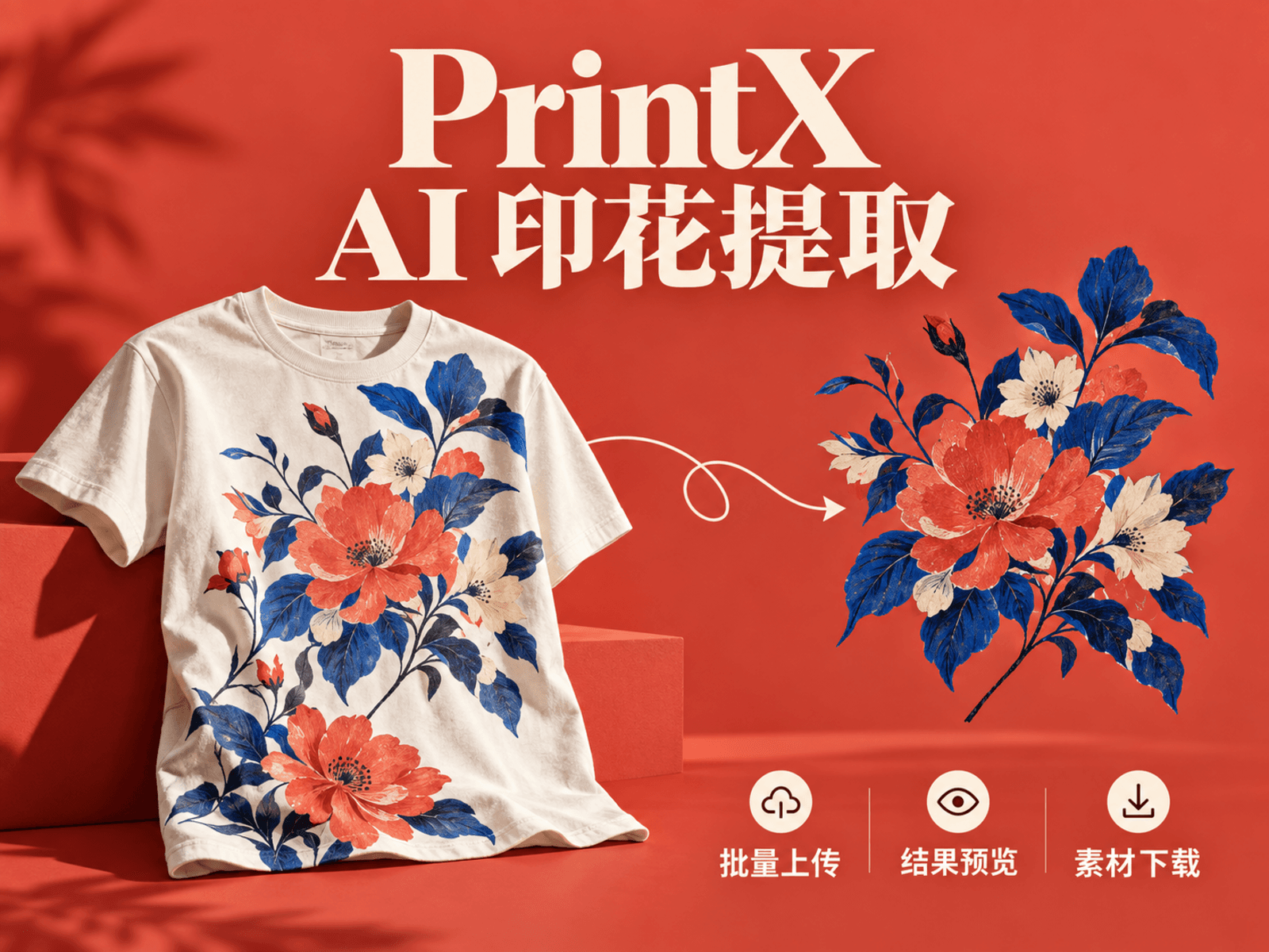 PrintX AI 印花提取